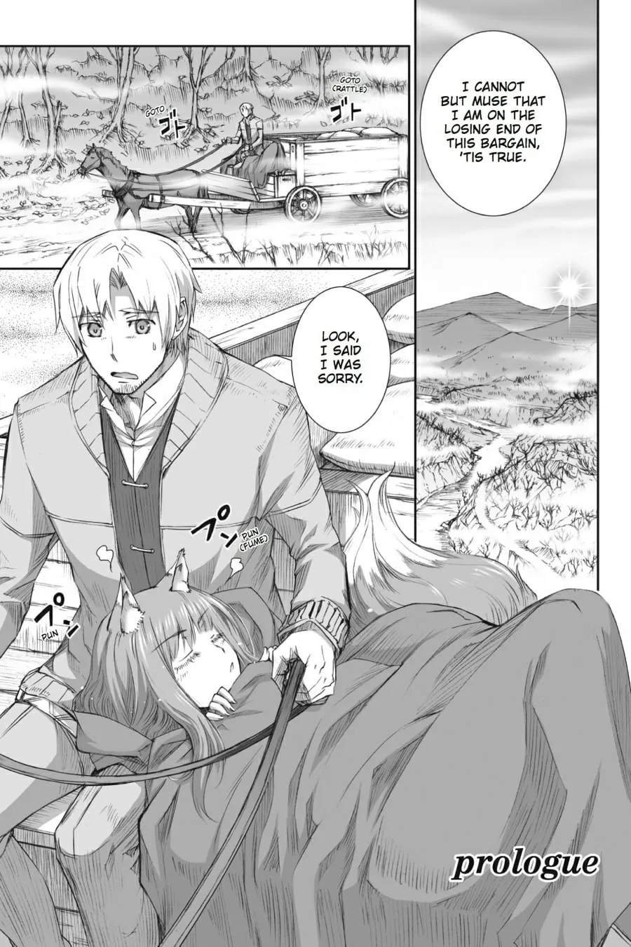 Read Spice & Wolf chapter 35.3 image 0 on Lezhin