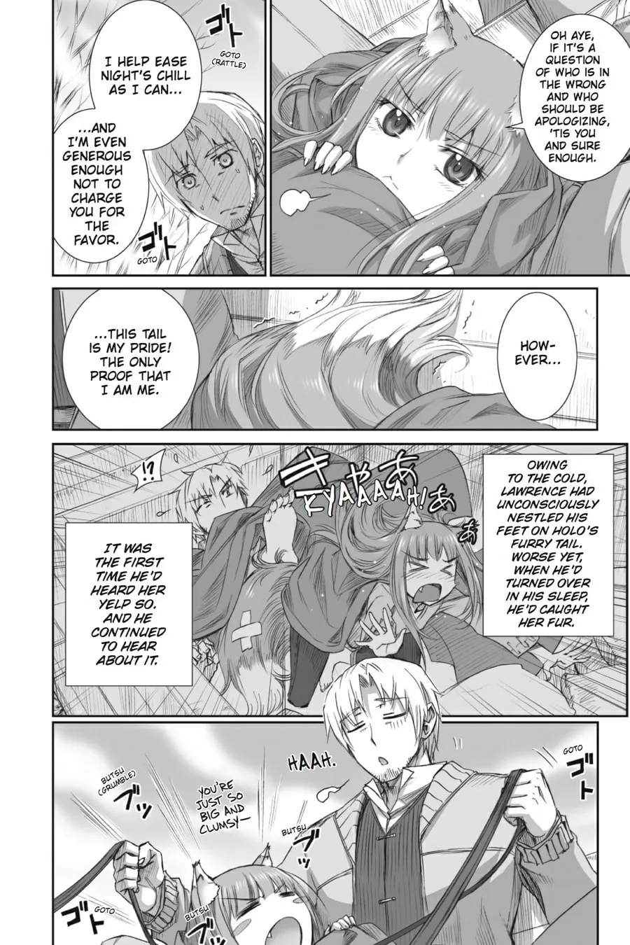 Read Spice & Wolf chapter 35.3 image 1 on Lezhin