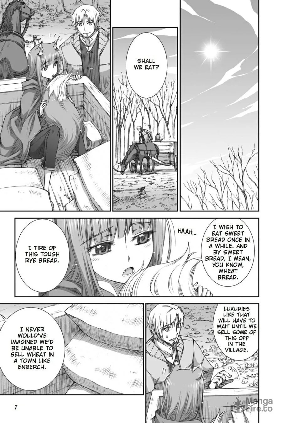 Read Spice & Wolf chapter 35.3 image 2 on Lezhin