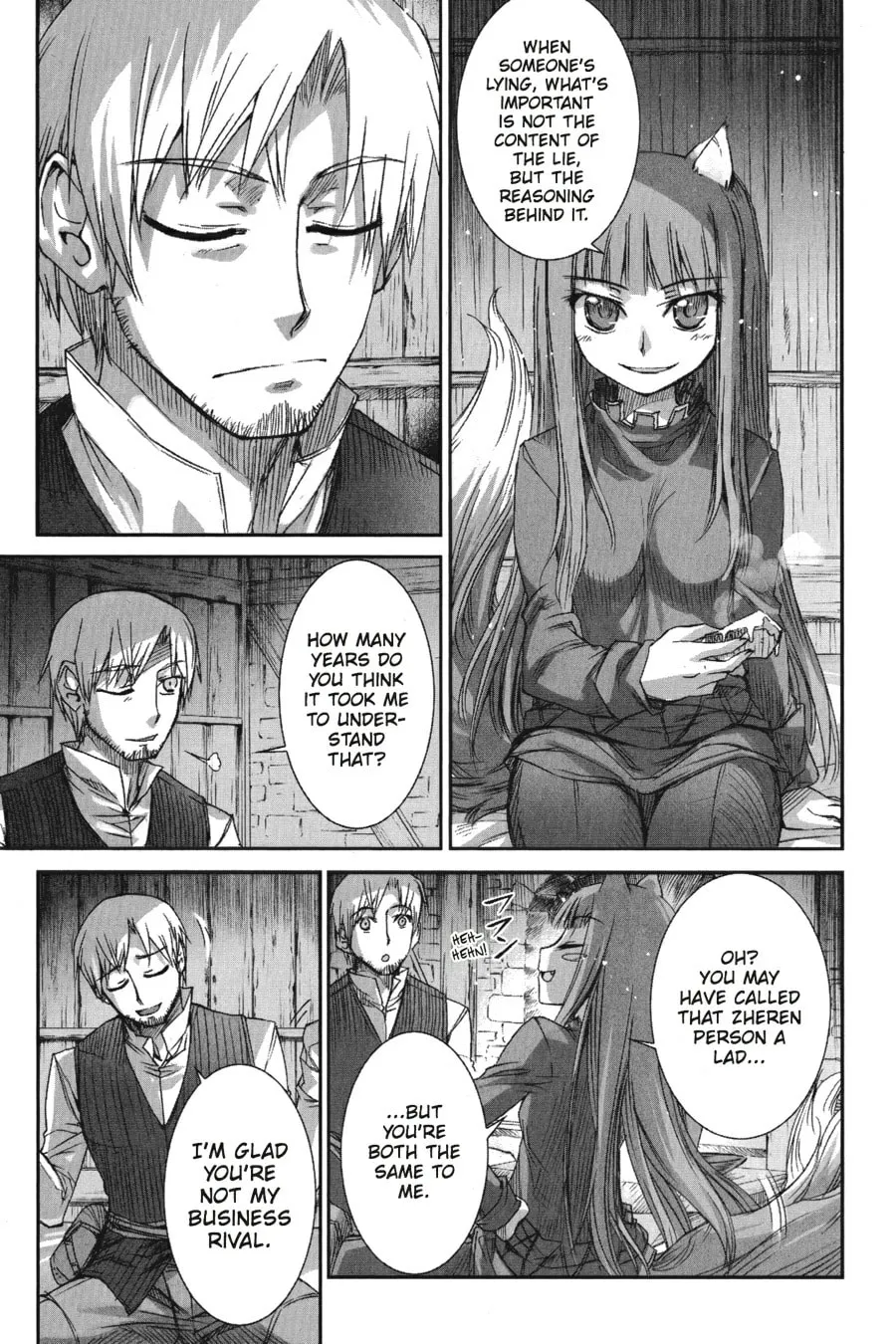Read Spice & Wolf chapter 4 image 12 on Lezhin