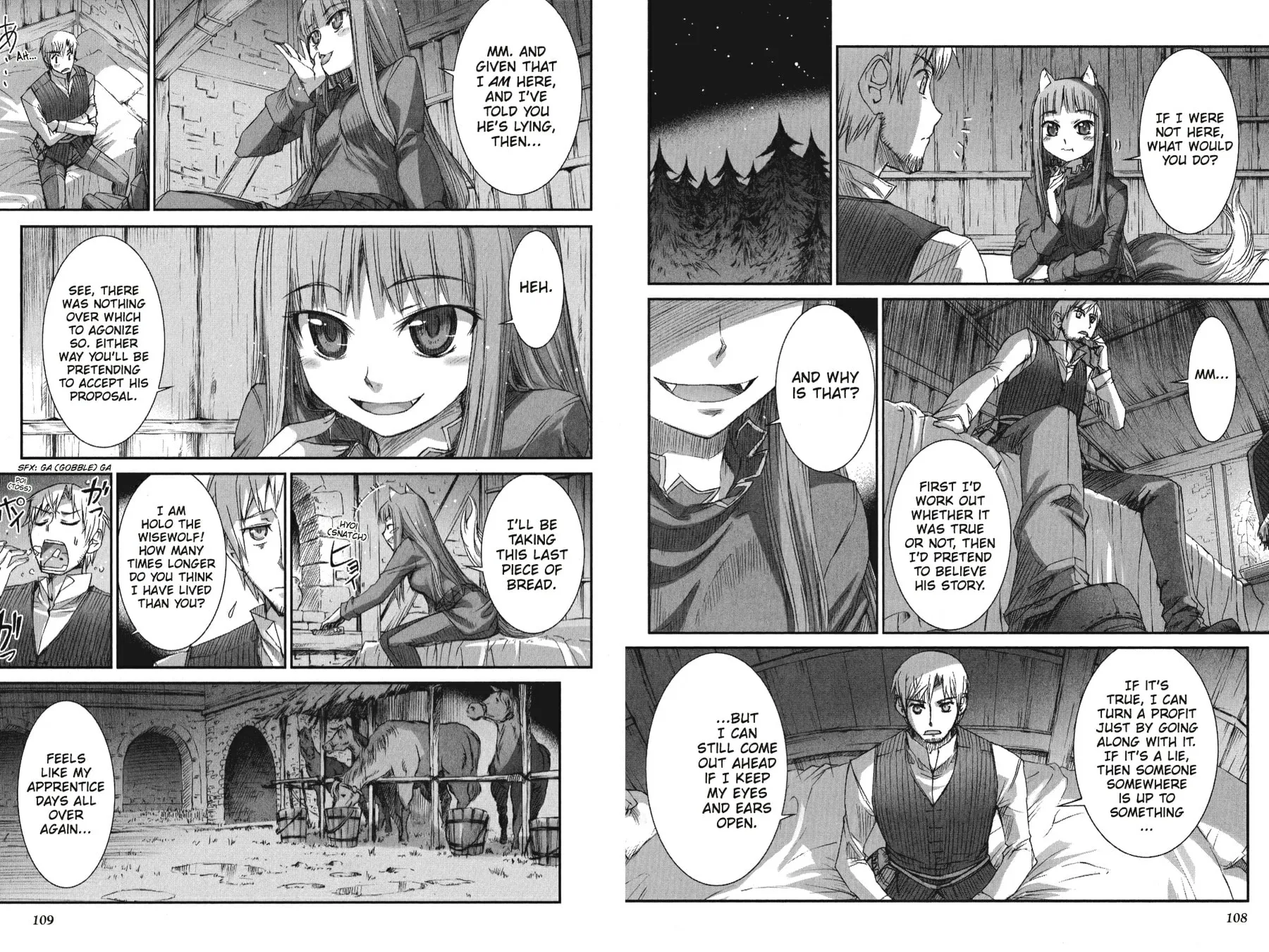 Read Spice & Wolf chapter 4 image 13 on Lezhin