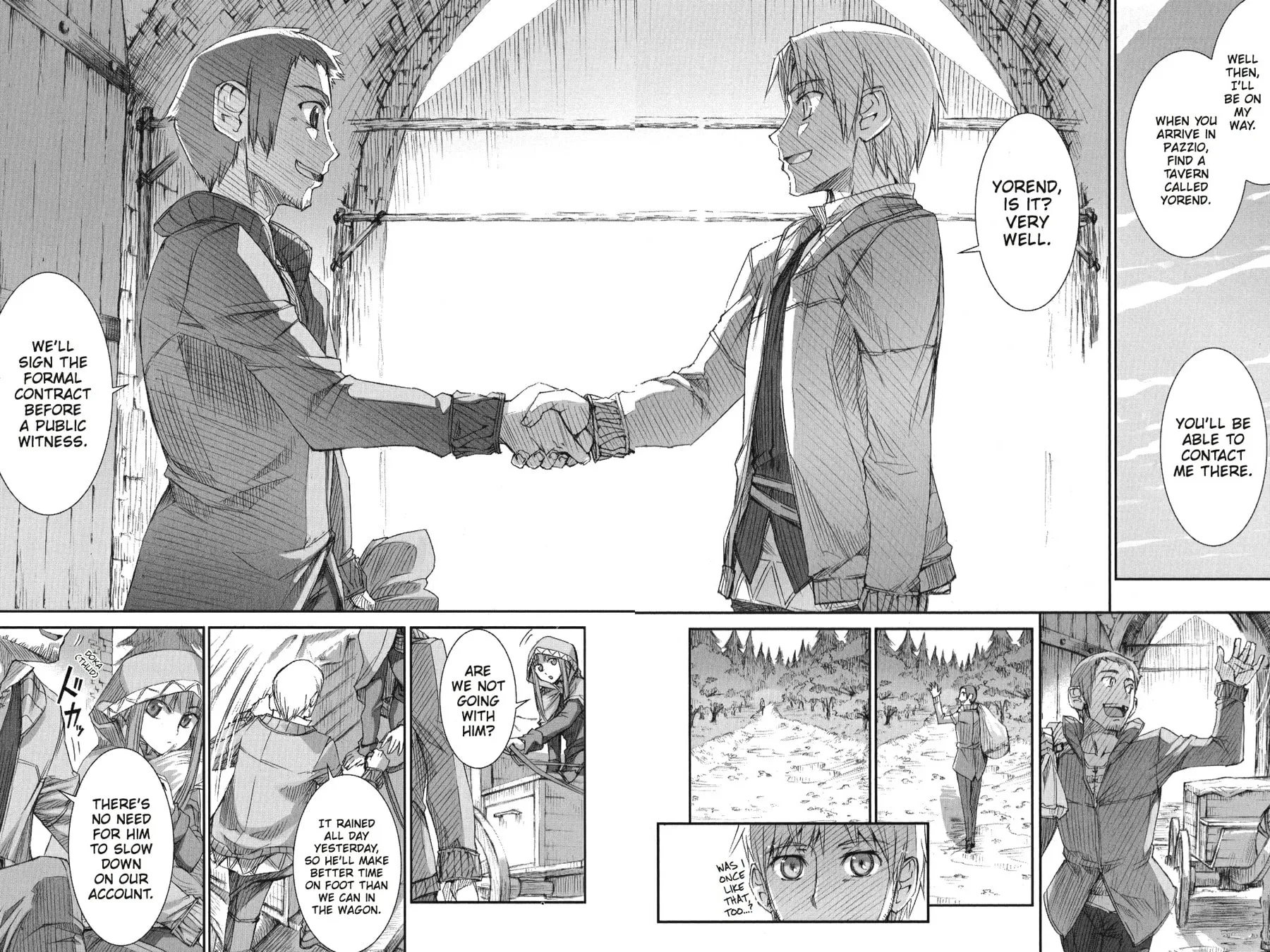 Read Spice & Wolf chapter 4 image 18 on Lezhin