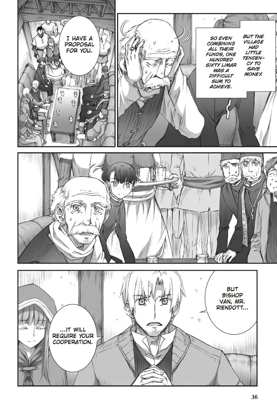 Read Spice & Wolf chapter 43 image 1 on Lezhin