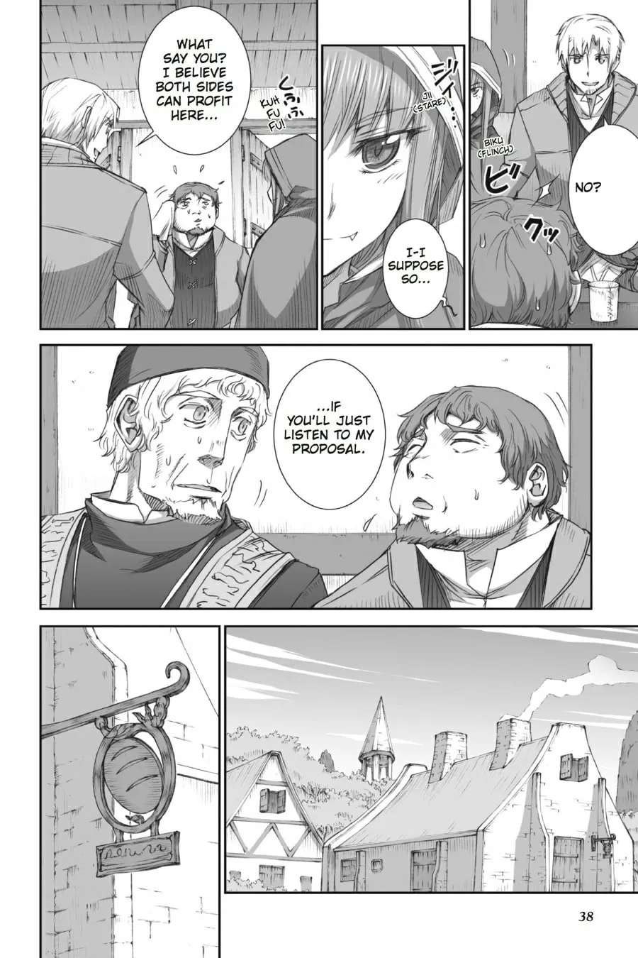 Read Spice & Wolf chapter 43 image 3 on Lezhin