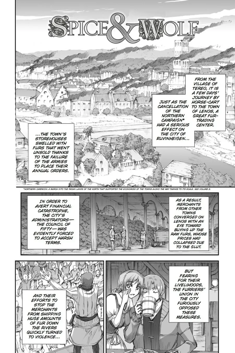 Read Spice & Wolf chapter 44 image 1 on Lezhin