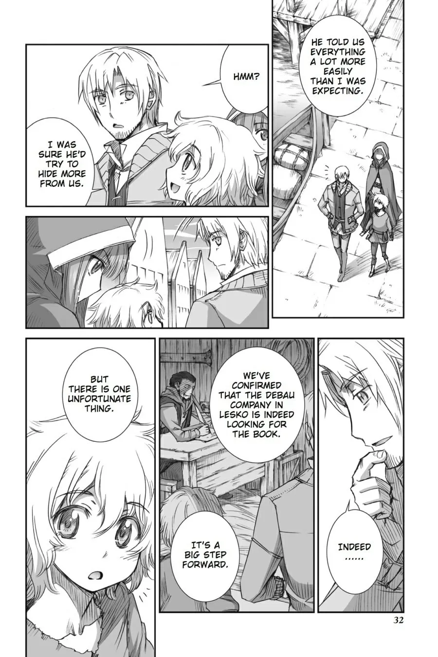 Read Spice & Wolf chapter 49 image 3 on Lezhin