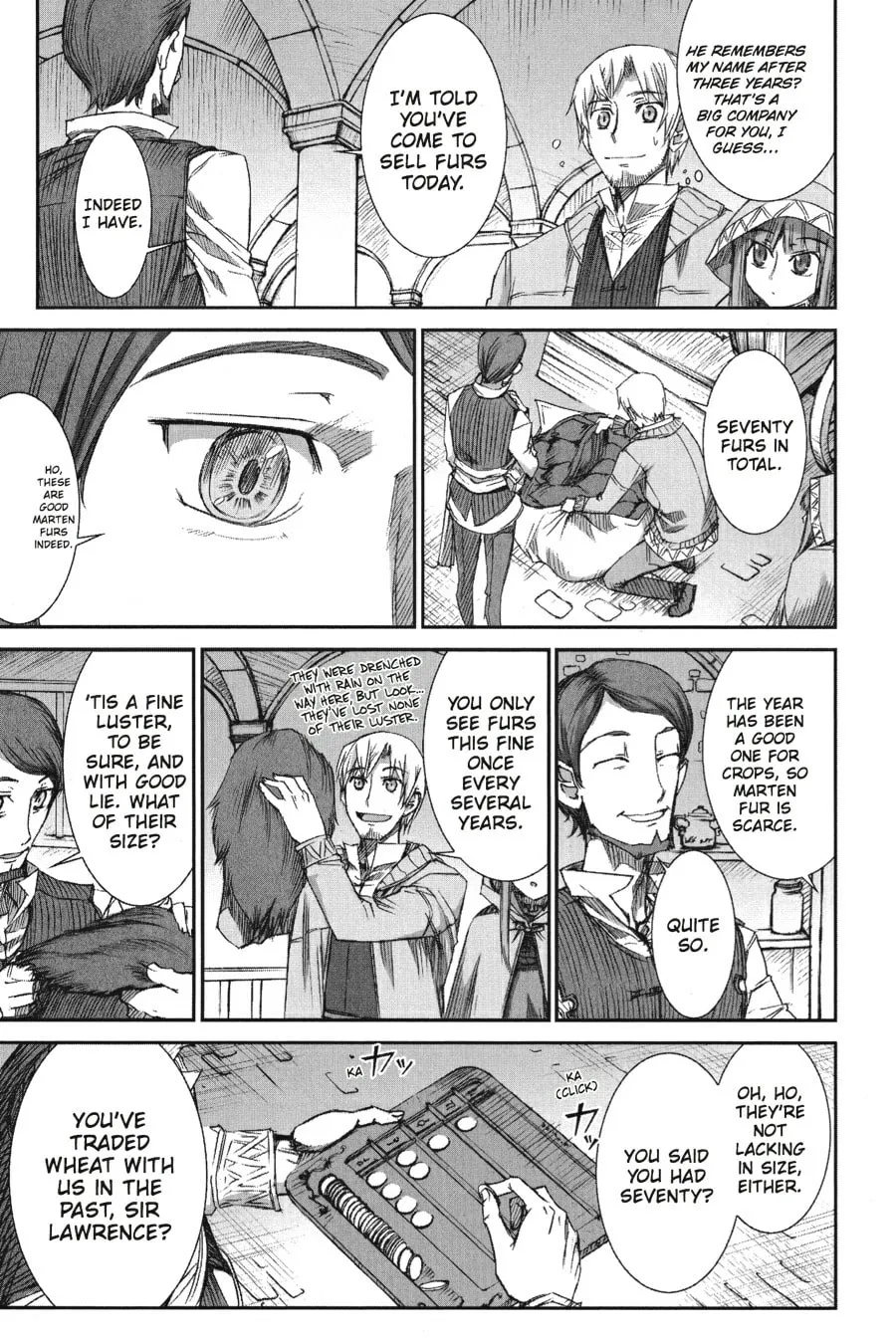 Read Spice & Wolf chapter 5 image 13 on Lezhin