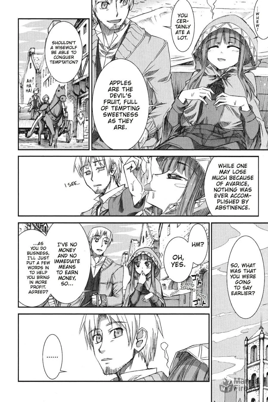 Read Spice & Wolf chapter 5 image 8 on Lezhin