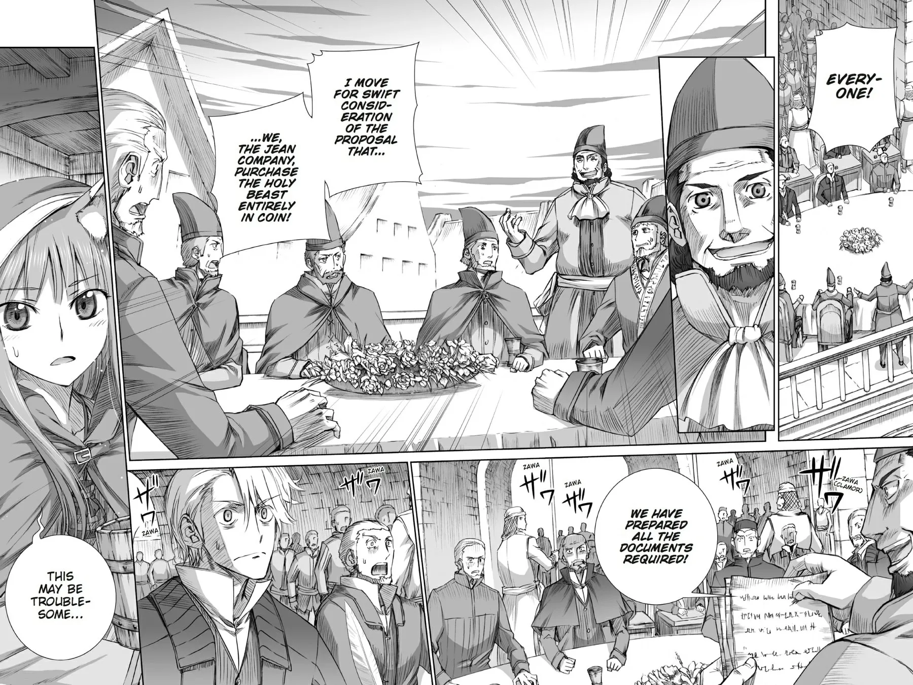 Read Spice & Wolf chapter 63 image 3 on Lezhin