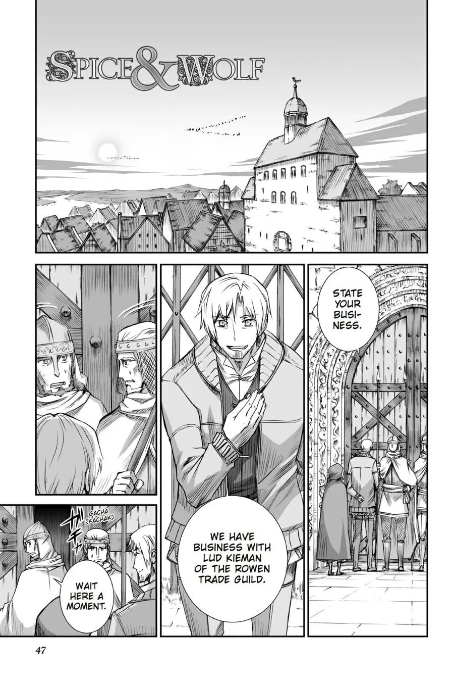 Read Spice & Wolf chapter 64 image 0 on Lezhin