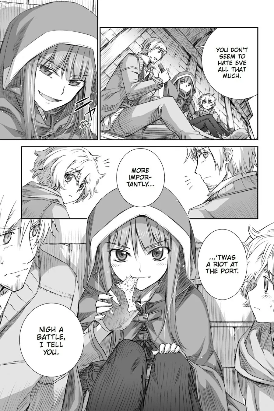 Read Spice & Wolf chapter 64 image 22 on Lezhin