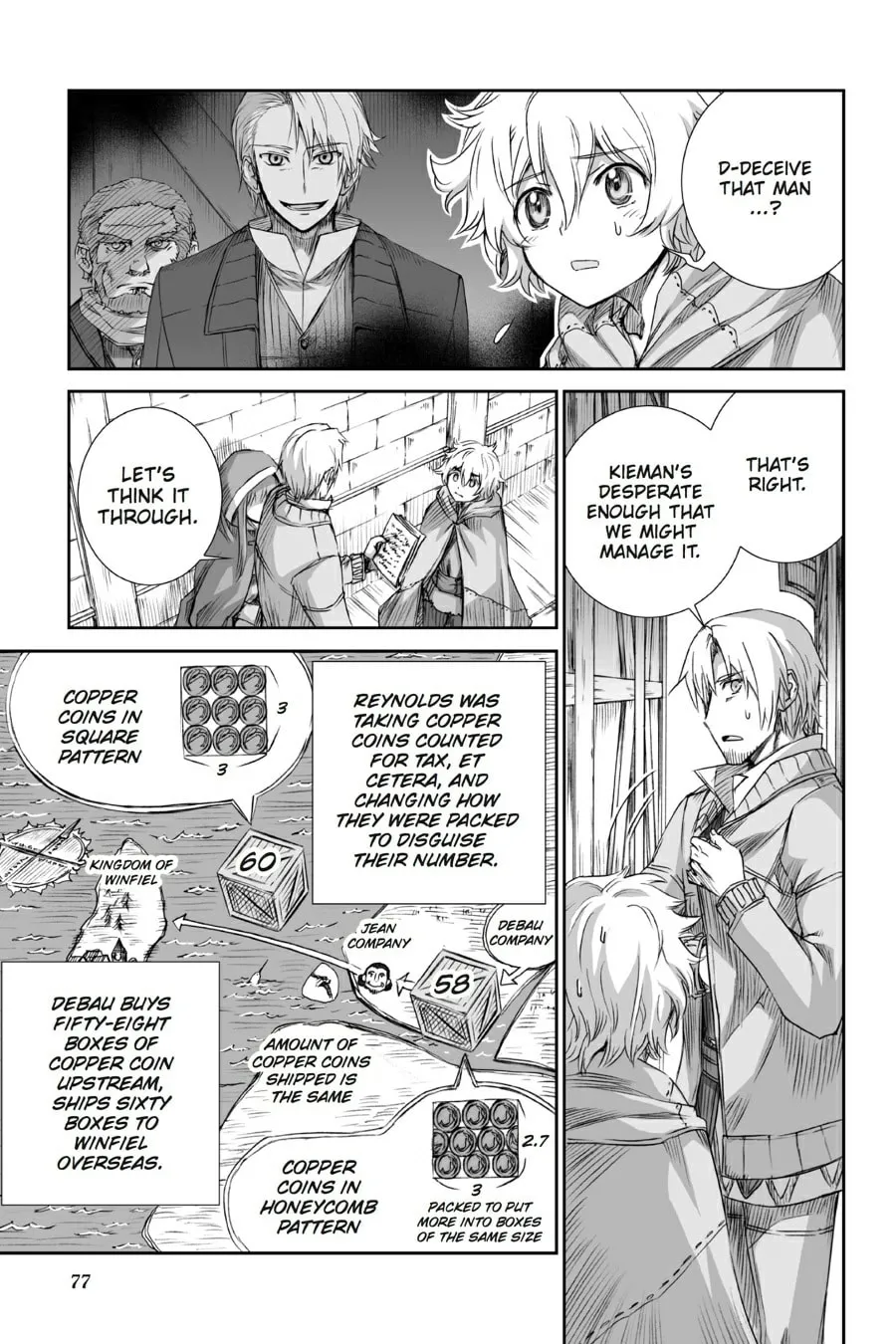 Read Spice & Wolf chapter 64 image 30 on Lezhin