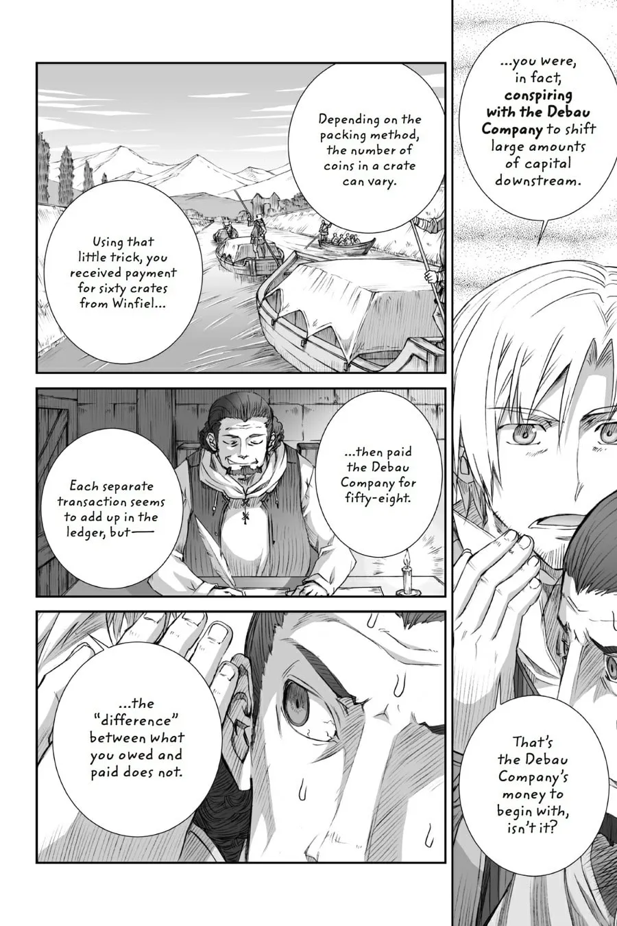 Read Spice & Wolf chapter 65 image 21 on Lezhin