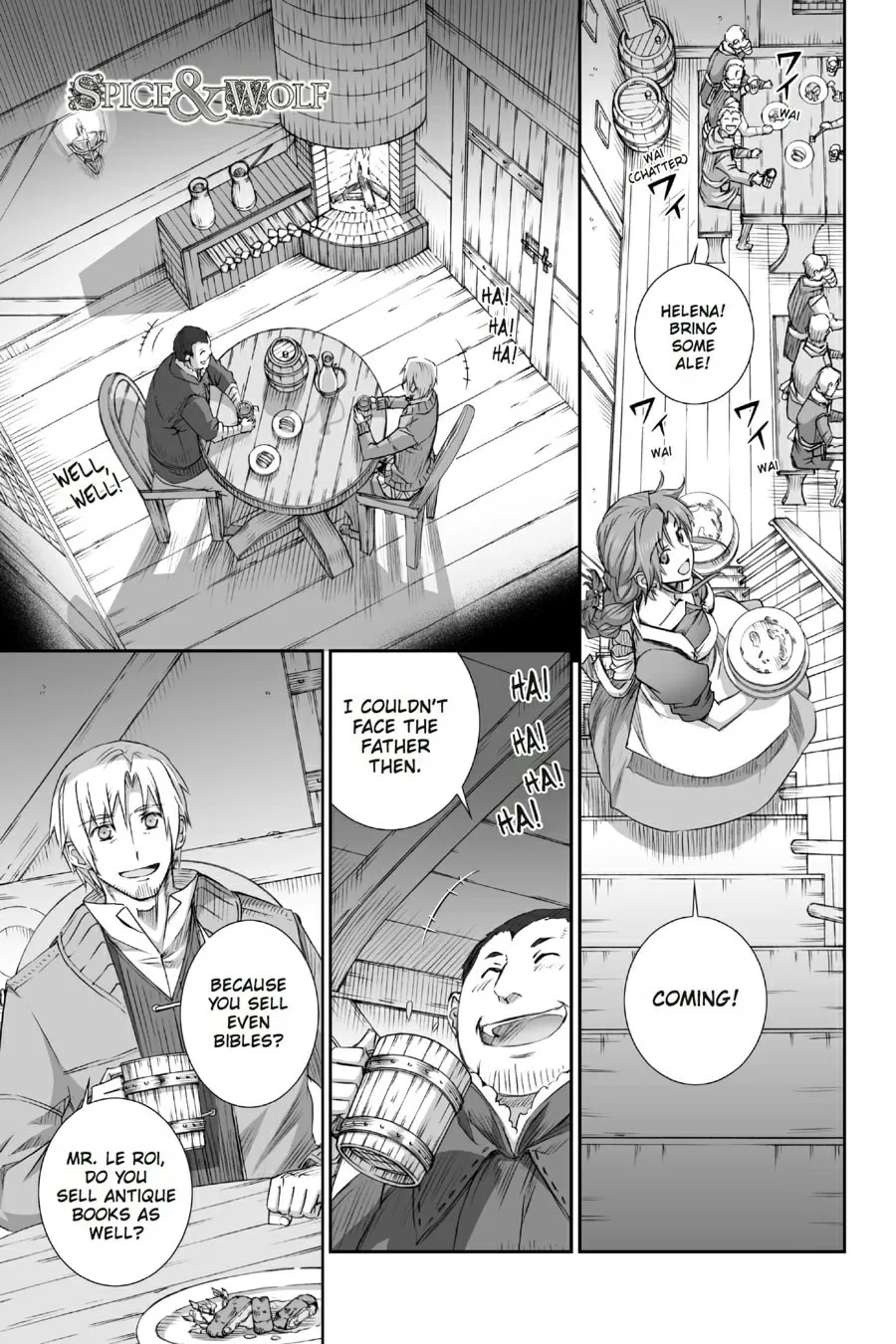 Read Spice & Wolf chapter 69 image 0 on Lezhin