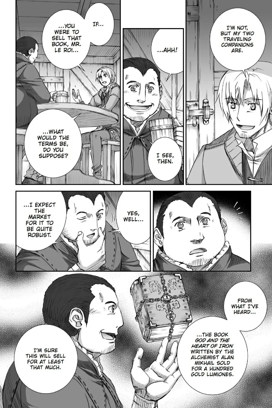 Read Spice & Wolf chapter 69 image 3 on Lezhin