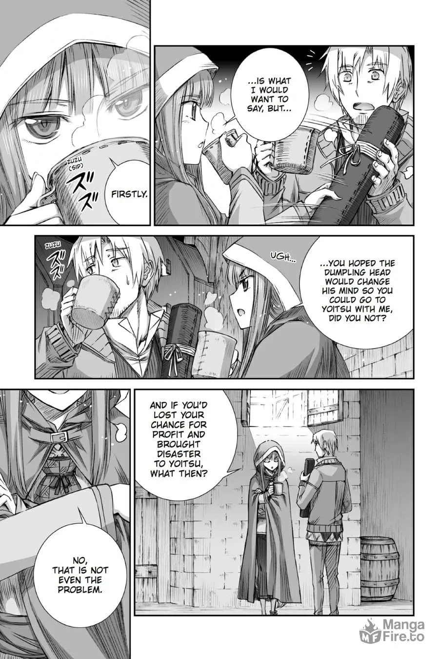 Read Spice & Wolf chapter 71 image 2 on Lezhin