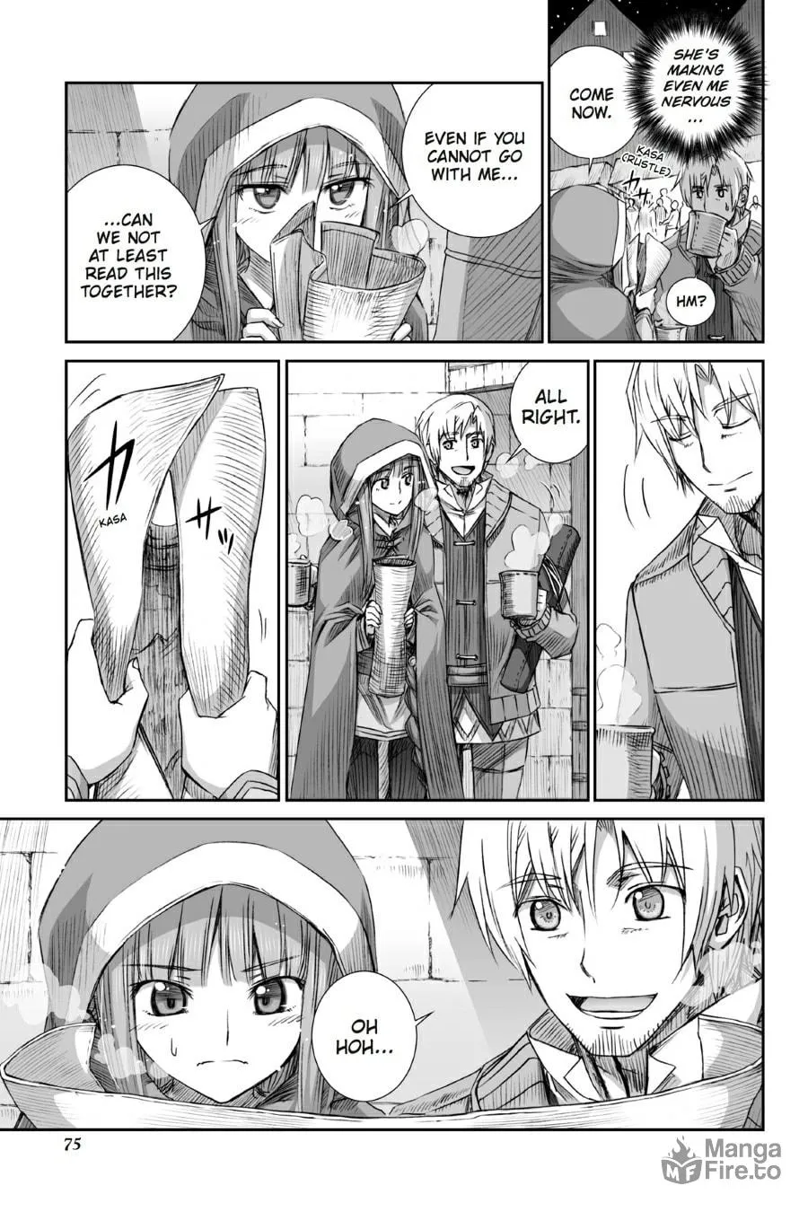 Read Spice & Wolf chapter 71 image 4 on Lezhin