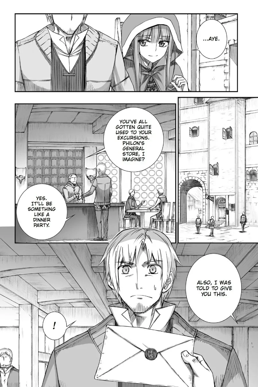 Read Spice & Wolf chapter 72 image 3 on Lezhin