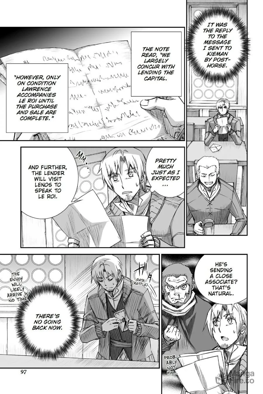 Read Spice & Wolf chapter 72 image 4 on Lezhin