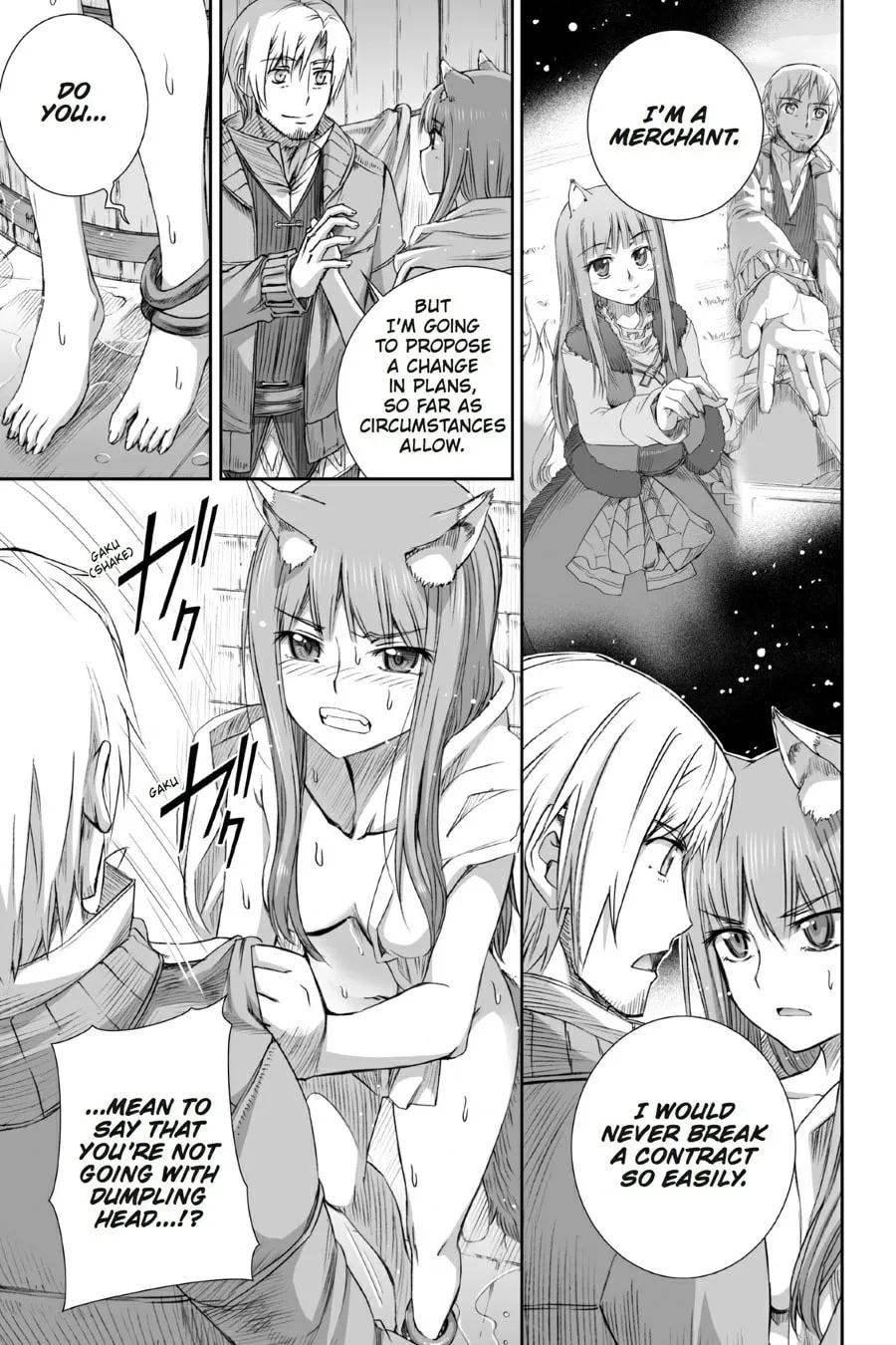 Read Spice & Wolf chapter 73 image 6 on Lezhin