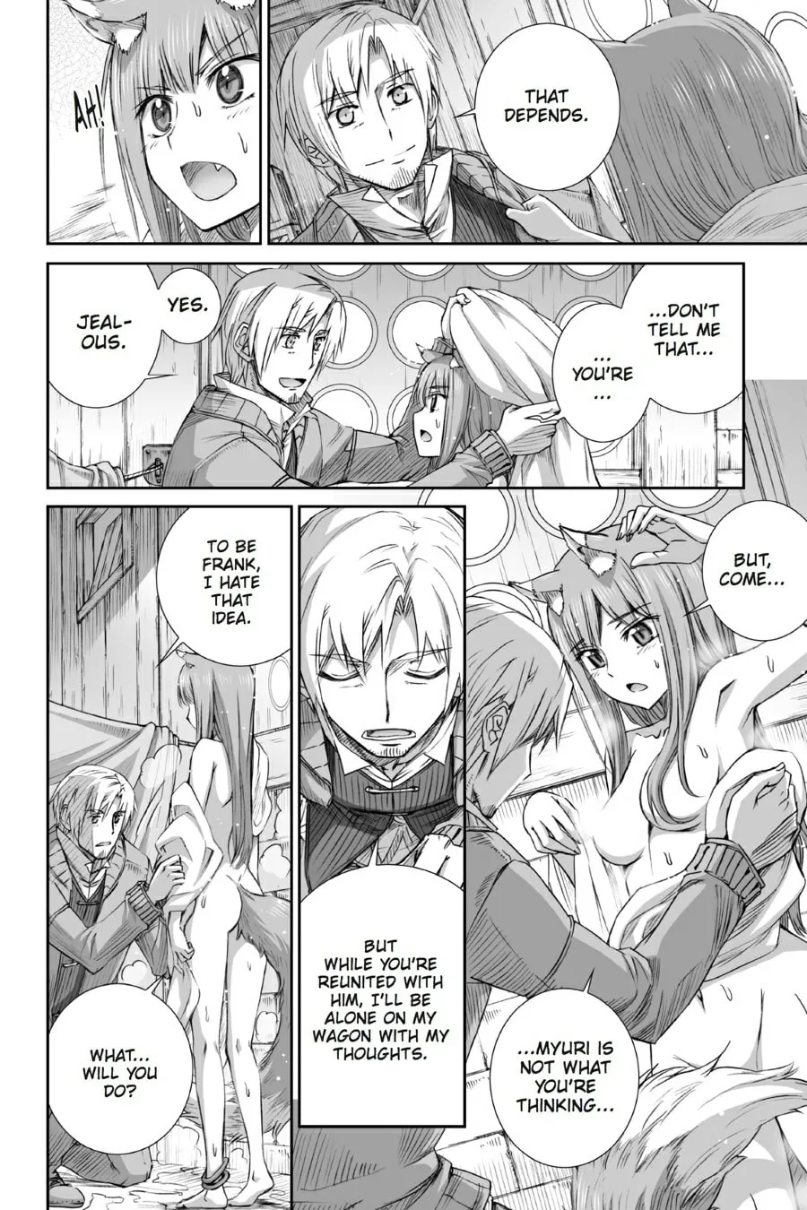 Read Spice & Wolf chapter 73 image 7 on Lezhin