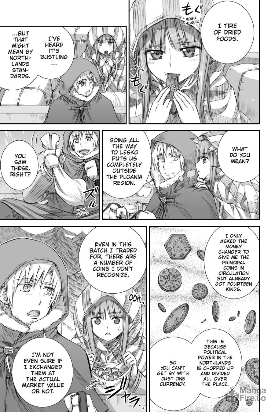 Read Spice & Wolf chapter 74.5 image 2 on Lezhin