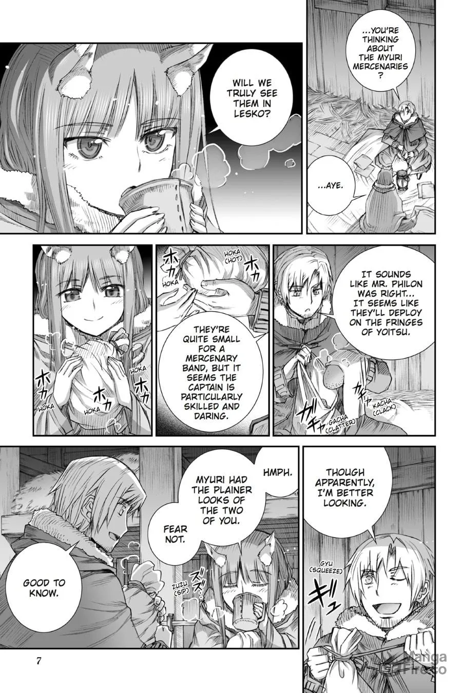 Read Spice & Wolf chapter 74.5 image 4 on Lezhin