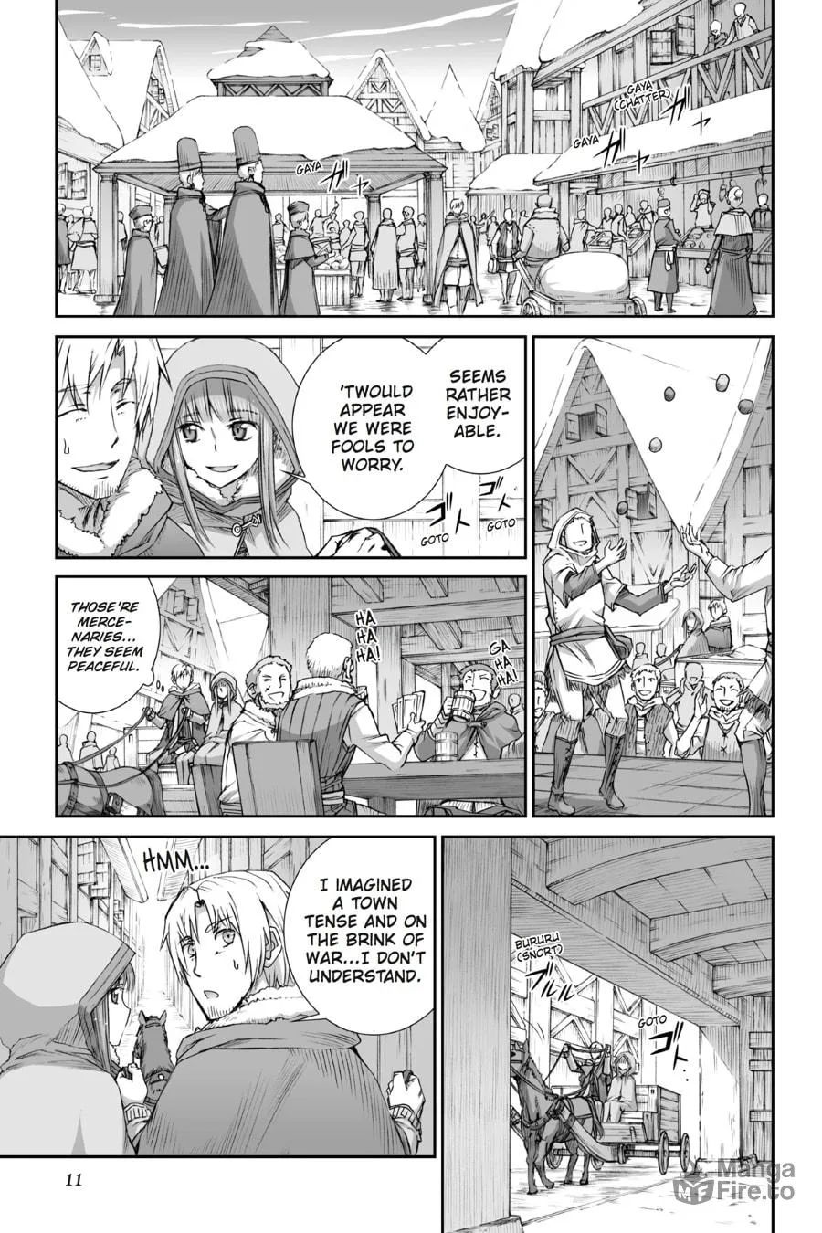 Read Spice & Wolf chapter 75 image 2 on Lezhin