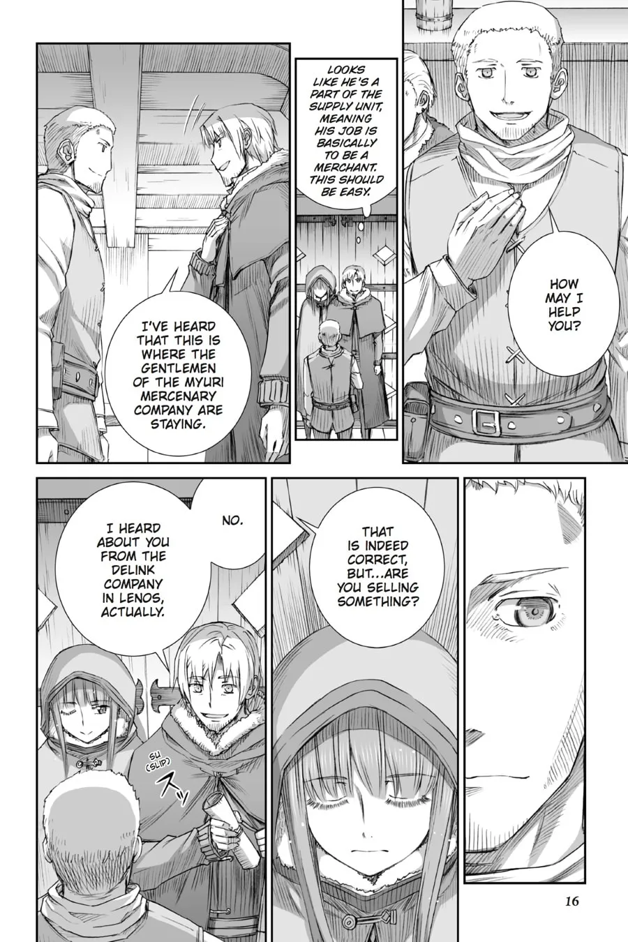 Read Spice & Wolf chapter 75 image 7 on Lezhin