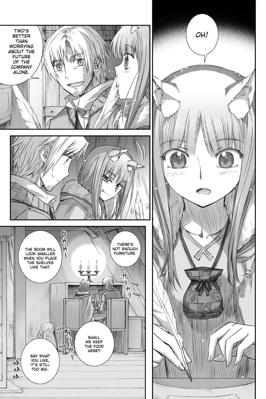 Read Spice & Wolf chapter 77 image 16 on Lezhin