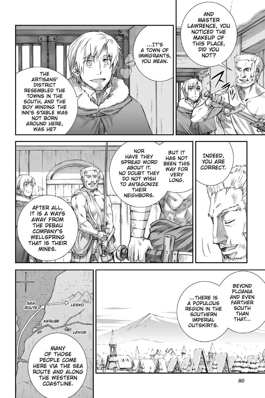 Read Spice & Wolf chapter 78 image 1 on Lezhin