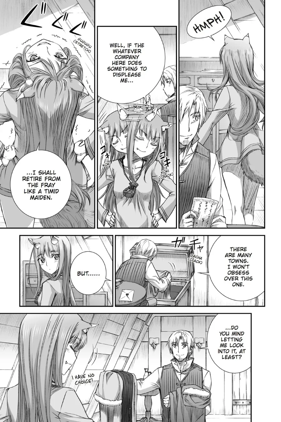 Read Spice & Wolf chapter 78 image 18 on Lezhin