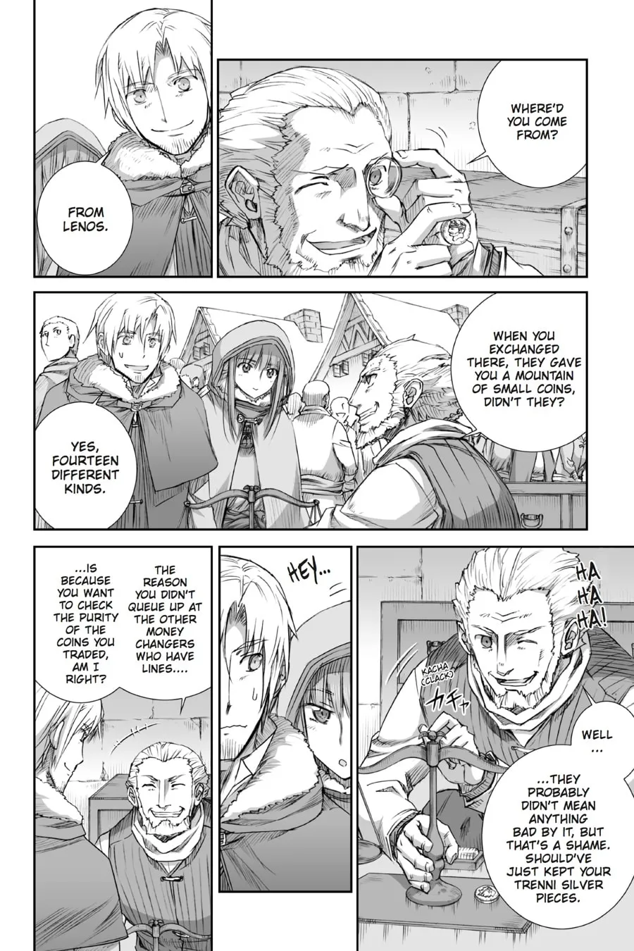 Read Spice & Wolf chapter 79 image 1 on Lezhin