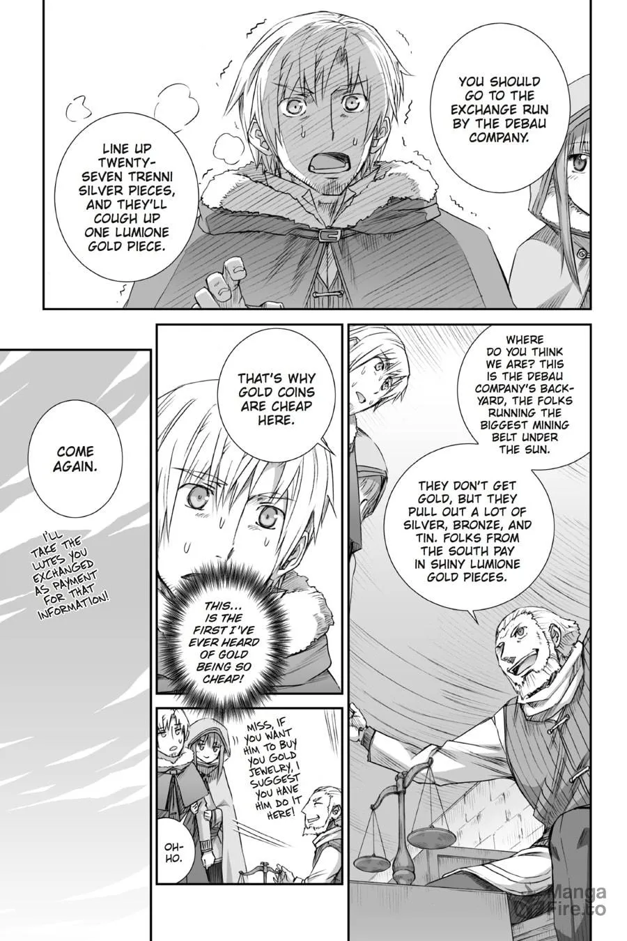 Read Spice & Wolf chapter 79 image 4 on Lezhin