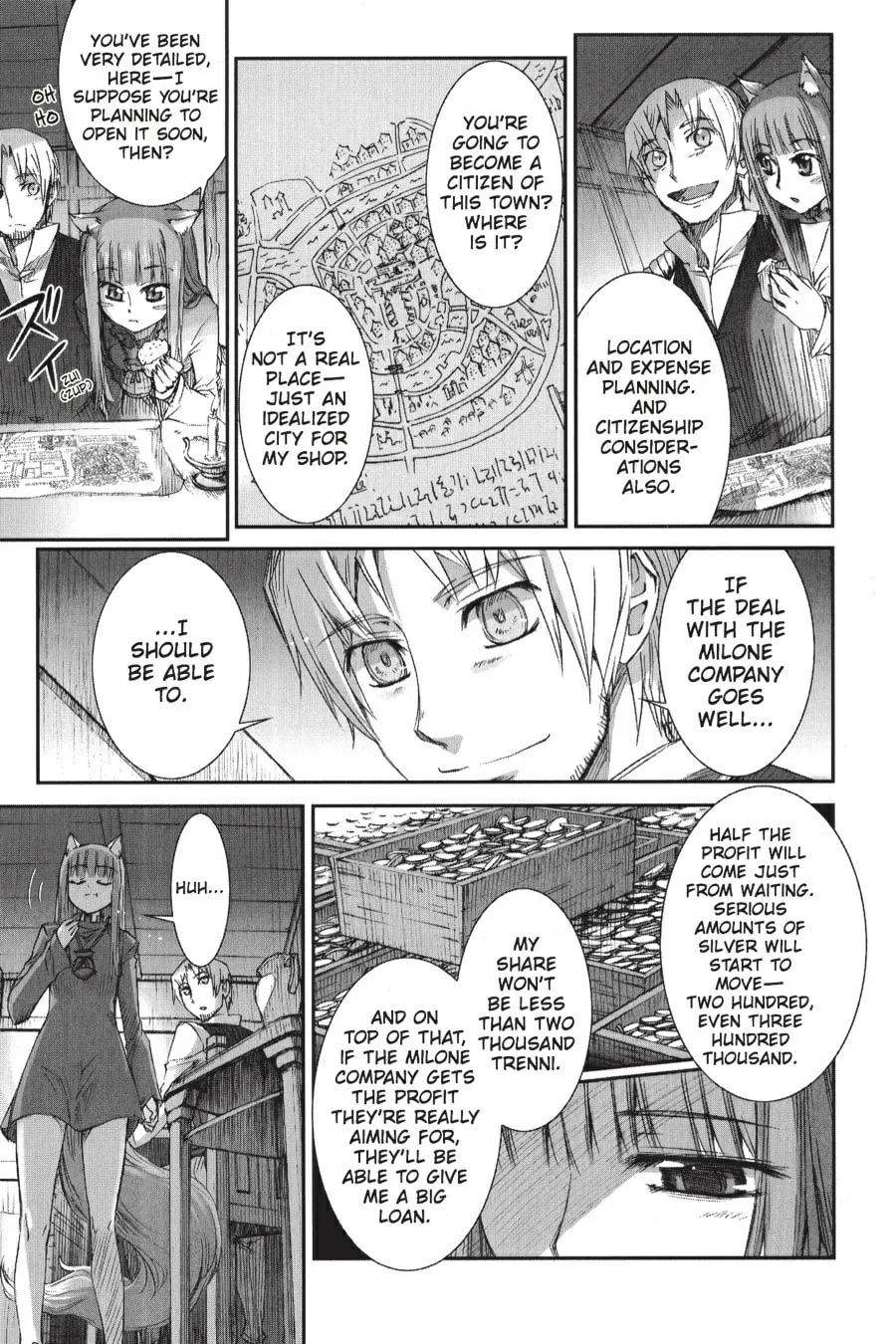 Read Spice & Wolf chapter 8 image 12 on Lezhin