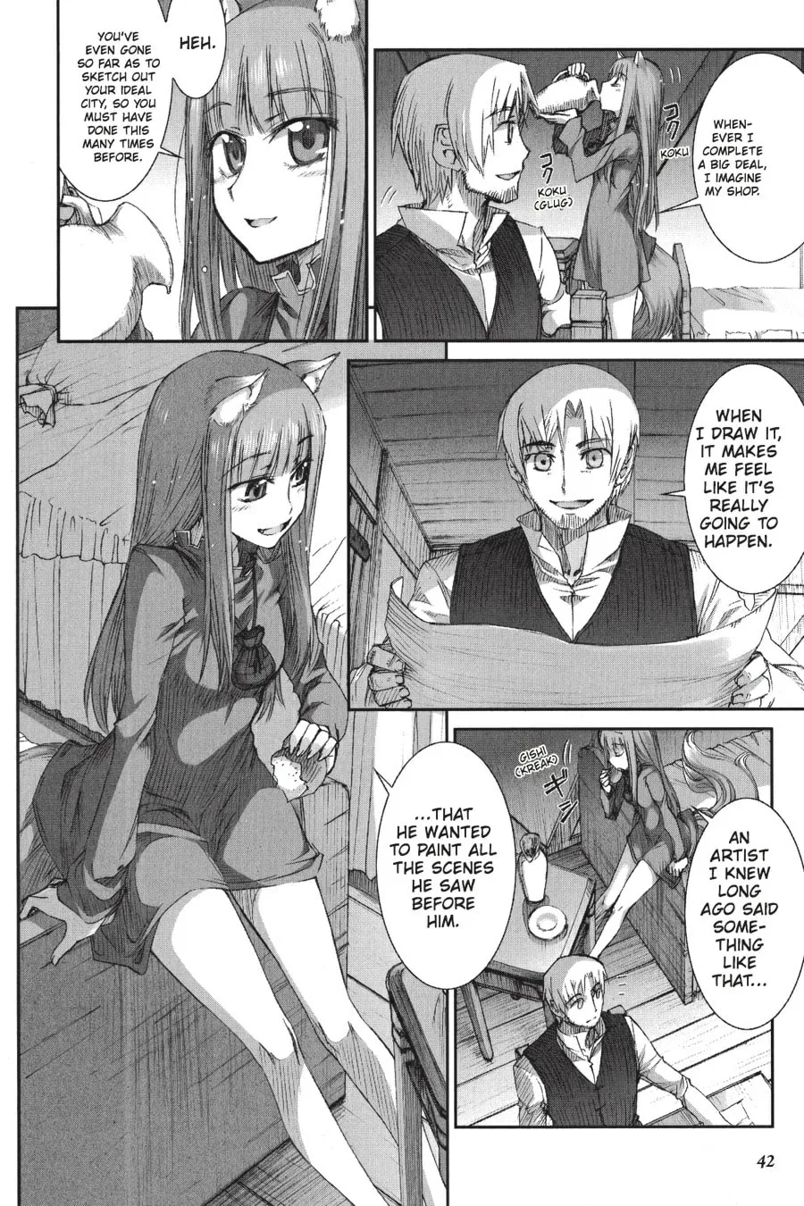 Read Spice & Wolf chapter 8 image 13 on Lezhin