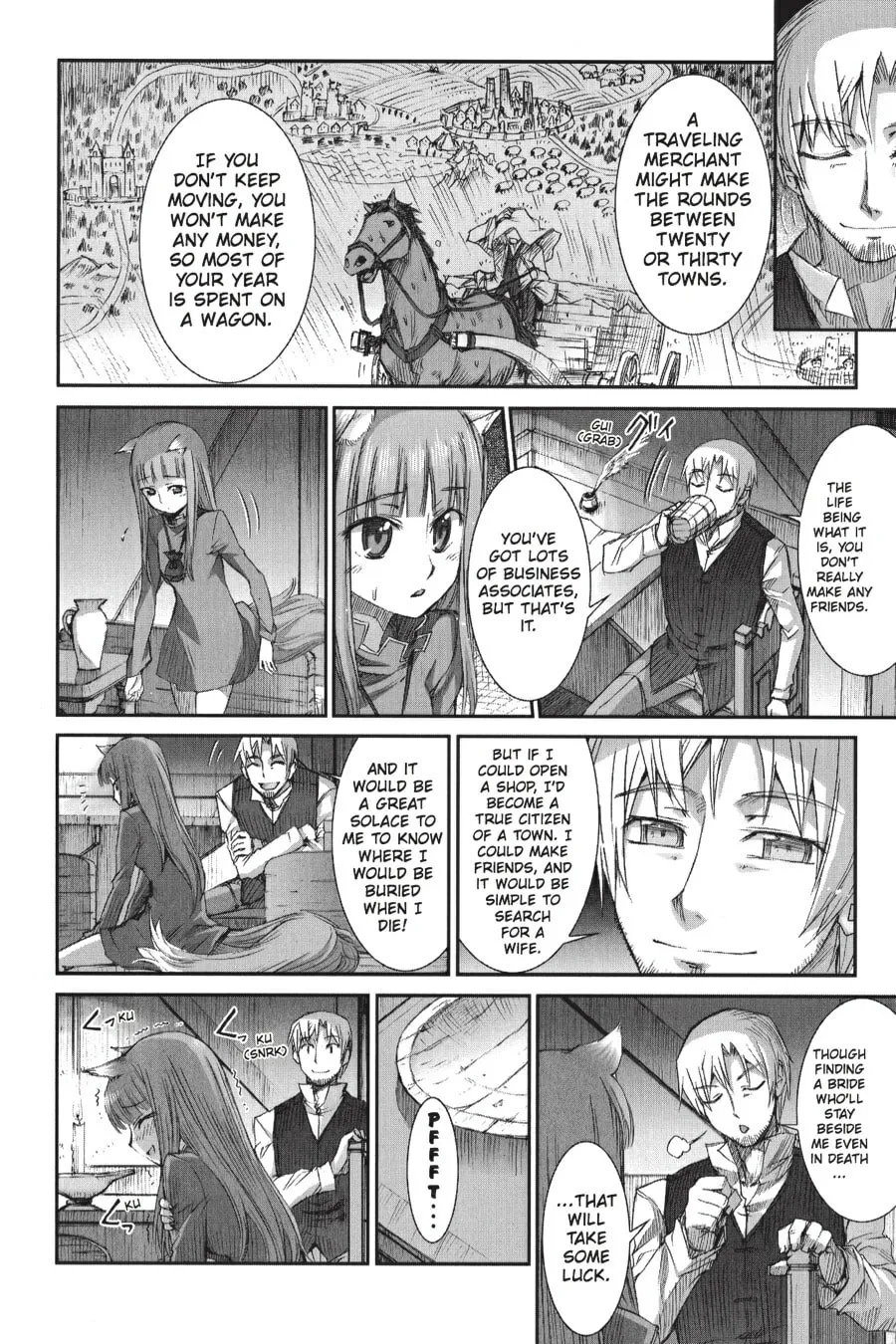Read Spice & Wolf chapter 8 image 15 on Lezhin