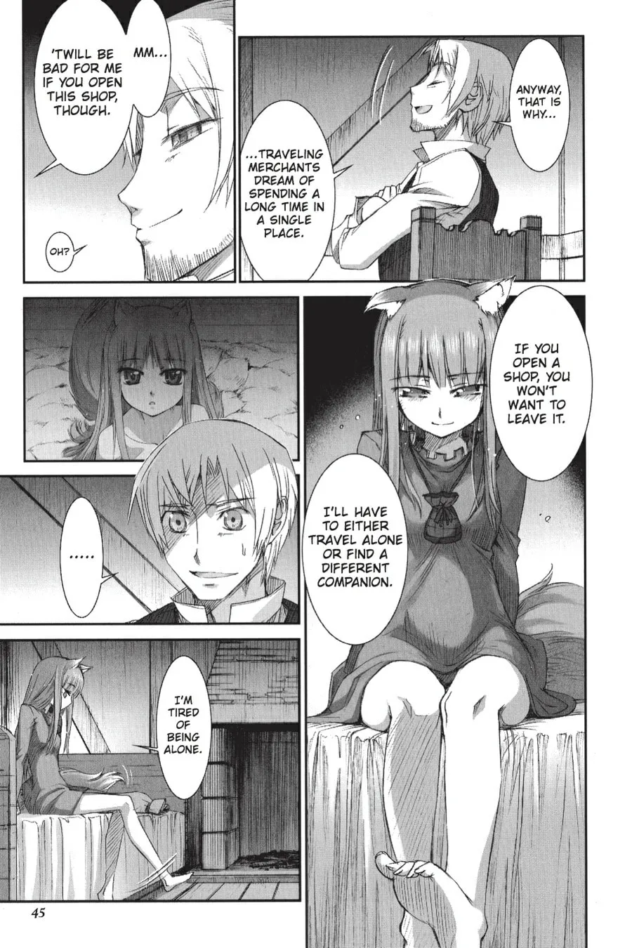 Read Spice & Wolf chapter 8 image 16 on Lezhin
