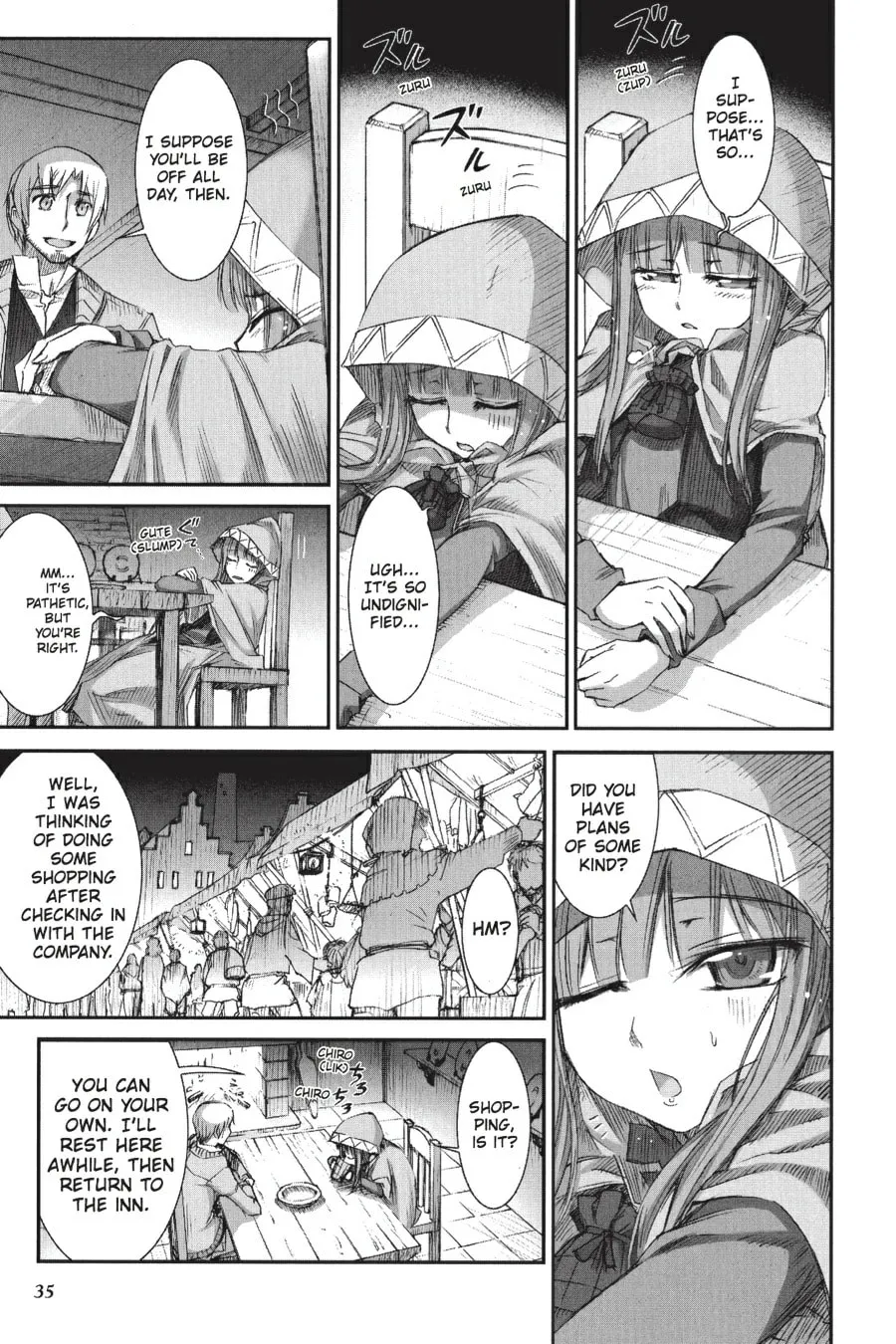 Read Spice & Wolf chapter 8 image 6 on Lezhin