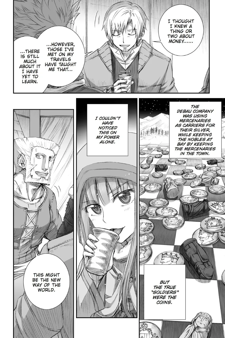 Read Spice & Wolf chapter 82 image 1 on Lezhin
