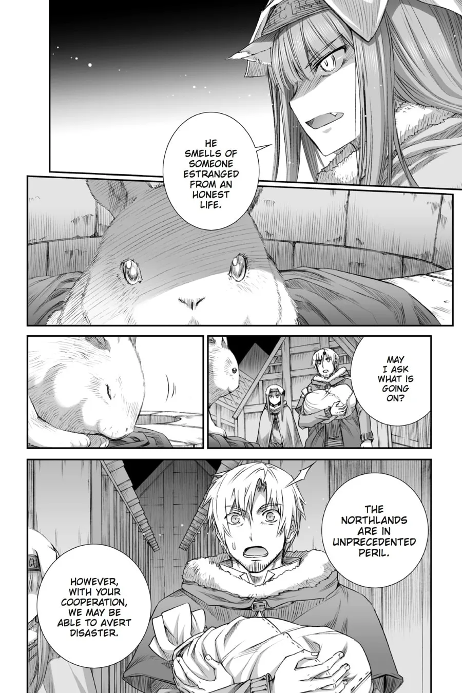 Read Spice & Wolf chapter 83 image 1 on Lezhin