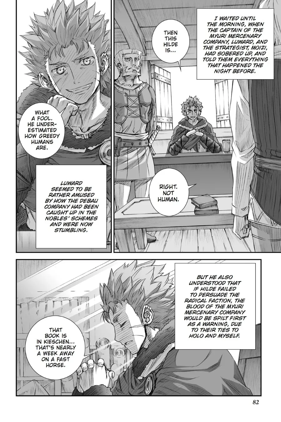Read Spice & Wolf chapter 84 image 1 on Lezhin