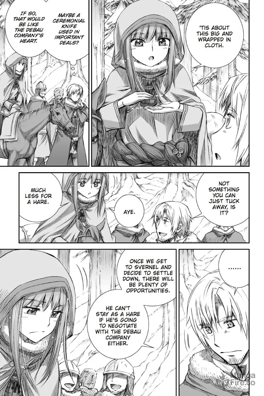 Read Spice & Wolf chapter 91 image 8 on Lezhin