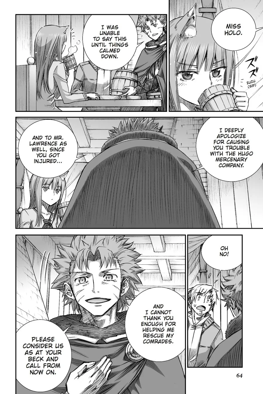 Read Spice & Wolf chapter 95 image 3 on Lezhin