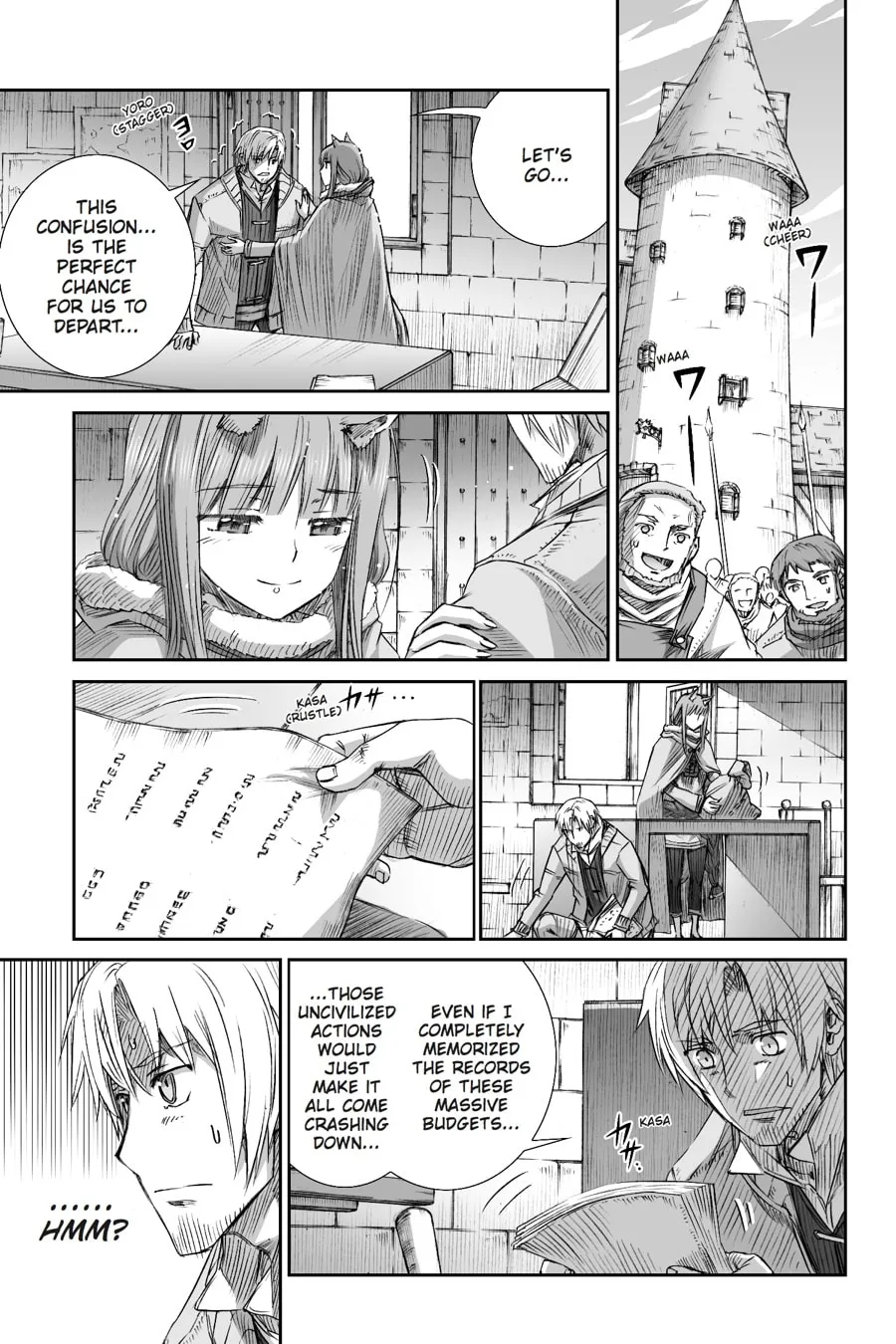 Read Spice & Wolf chapter 97 image 6 on Lezhin