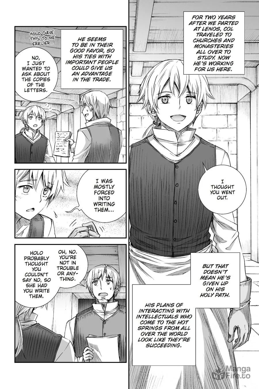Read Spice & Wolf chapter 99 image 11 on Lezhin