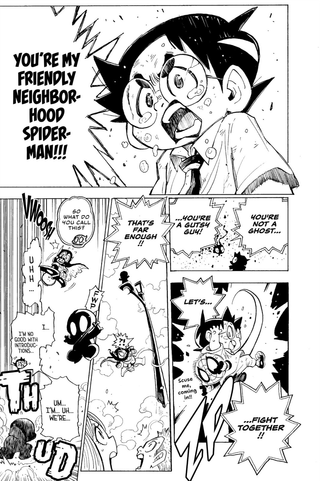 Read Spider-Man: Kizuna chapter 1 image 32 on Lezhin