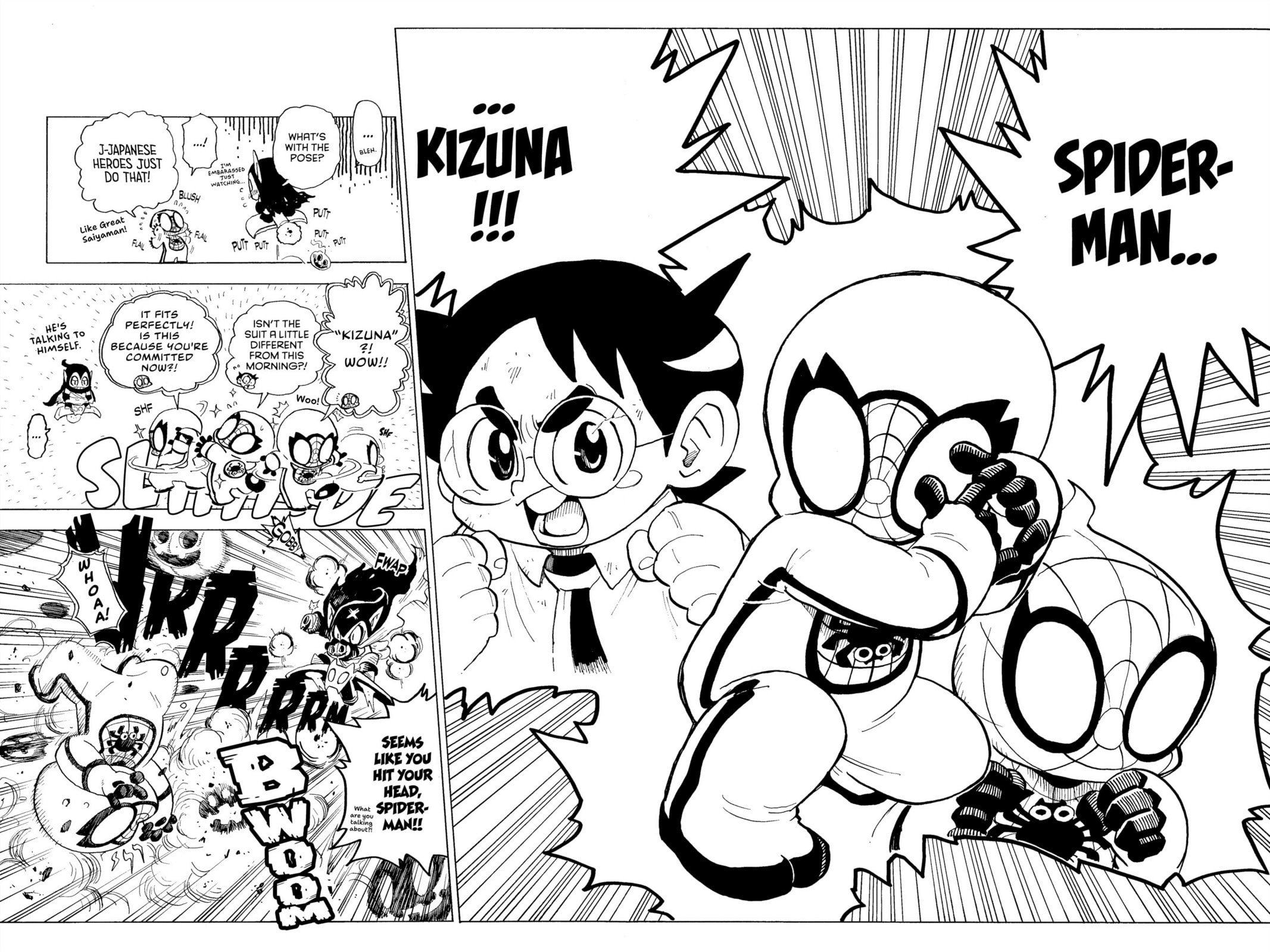 Read Spider-Man: Kizuna chapter 1 image 33 on Lezhin