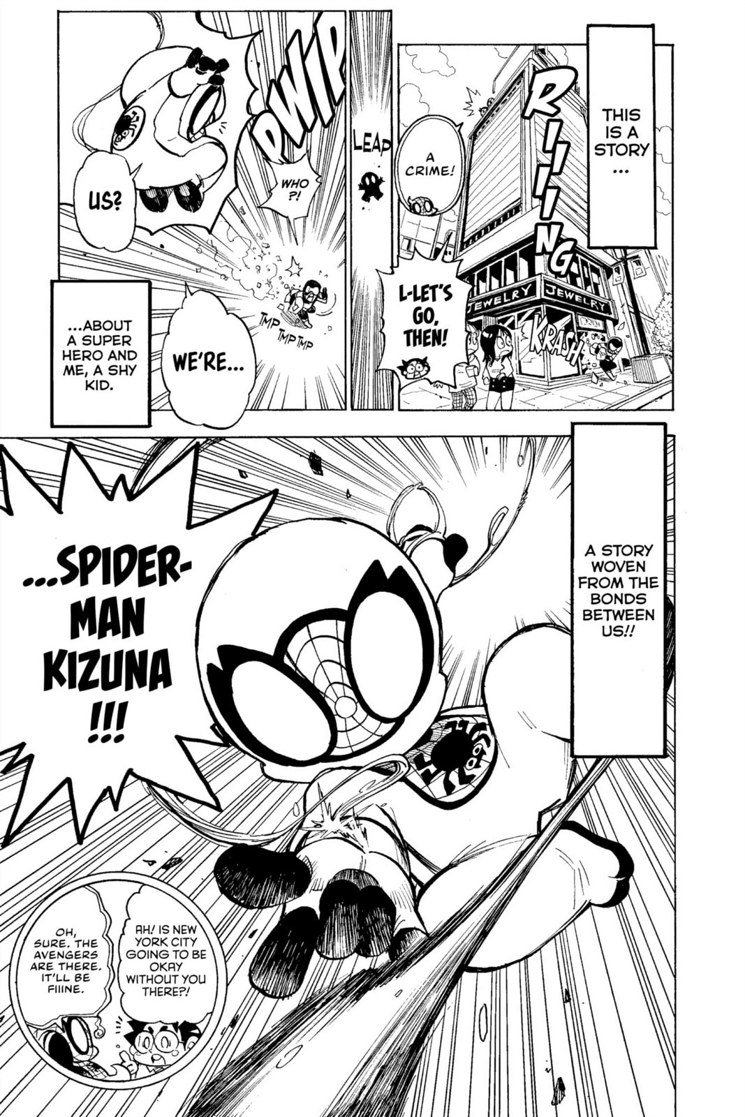 Read Spider-Man: Kizuna chapter 1 image 45 on Lezhin