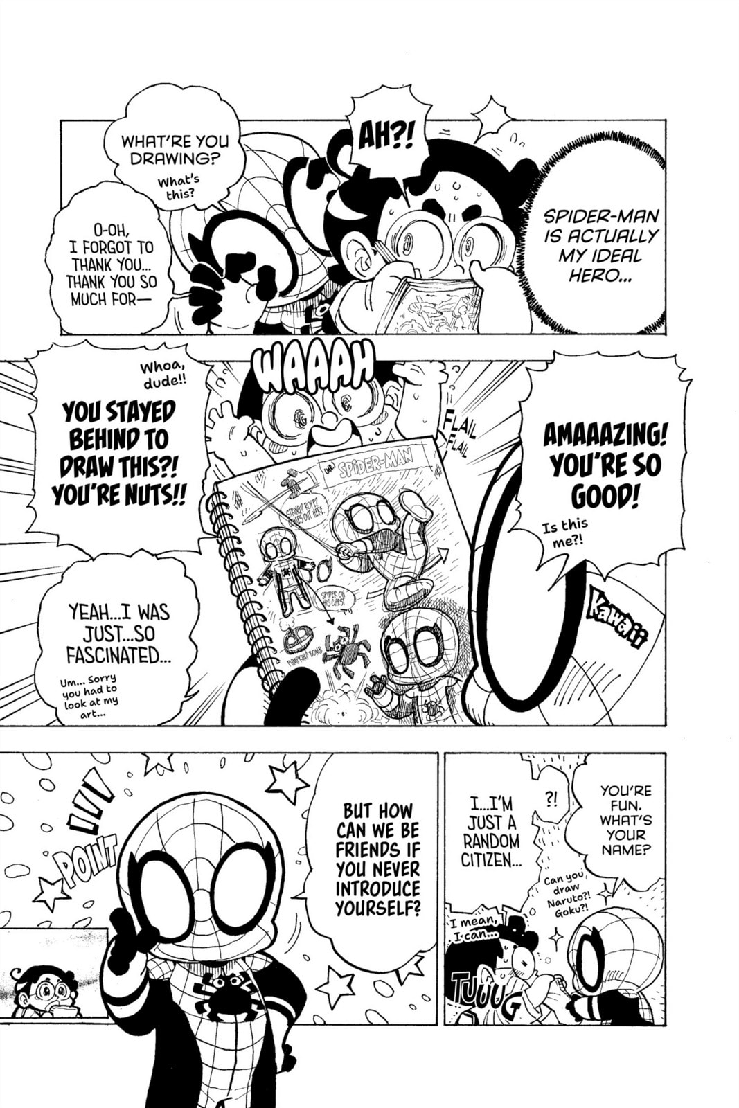 Read Spider-Man: Kizuna chapter 1 image 6 on Lezhin